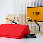 Fendi Oversized Metal Interlocking FF Polarized Sunglasses for Unisex – product image 7