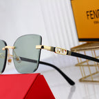 Fendi Oversized Metal Interlocking FF Polarized Sunglasses for Unisex – product image 10