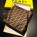 Fendi Premium Woven F Square Scarf for Women – product image 1