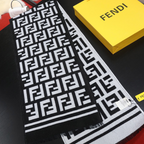 Fendi Premium Woven Unisex FF Monogram Double-sided Scarf – product image 12