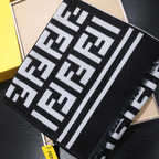 Fendi Premium Woven Unisex FF Monogram Double-sided Scarf – product image 4