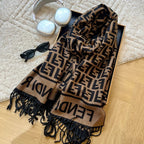 Fendi Premium Woven Vintage F Embossed Scarf for Women – product image 10