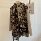 Fendi Premium Woven Vintage F Embossed Scarf for Women – product image 11