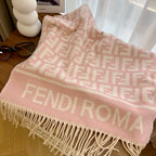 Fendi Premium Woven Vintage F Embossed Scarf for Women – product image 3
