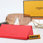 Fendi Shield One-piece Watermark Sunglasses for Unisex – product image 2