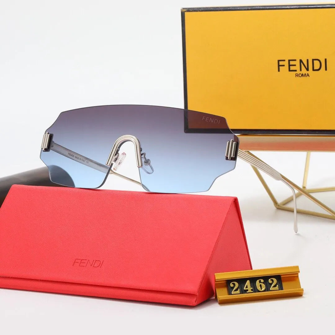 Fendi Shield One-piece Watermark Sunglasses for Unisex – product image 8