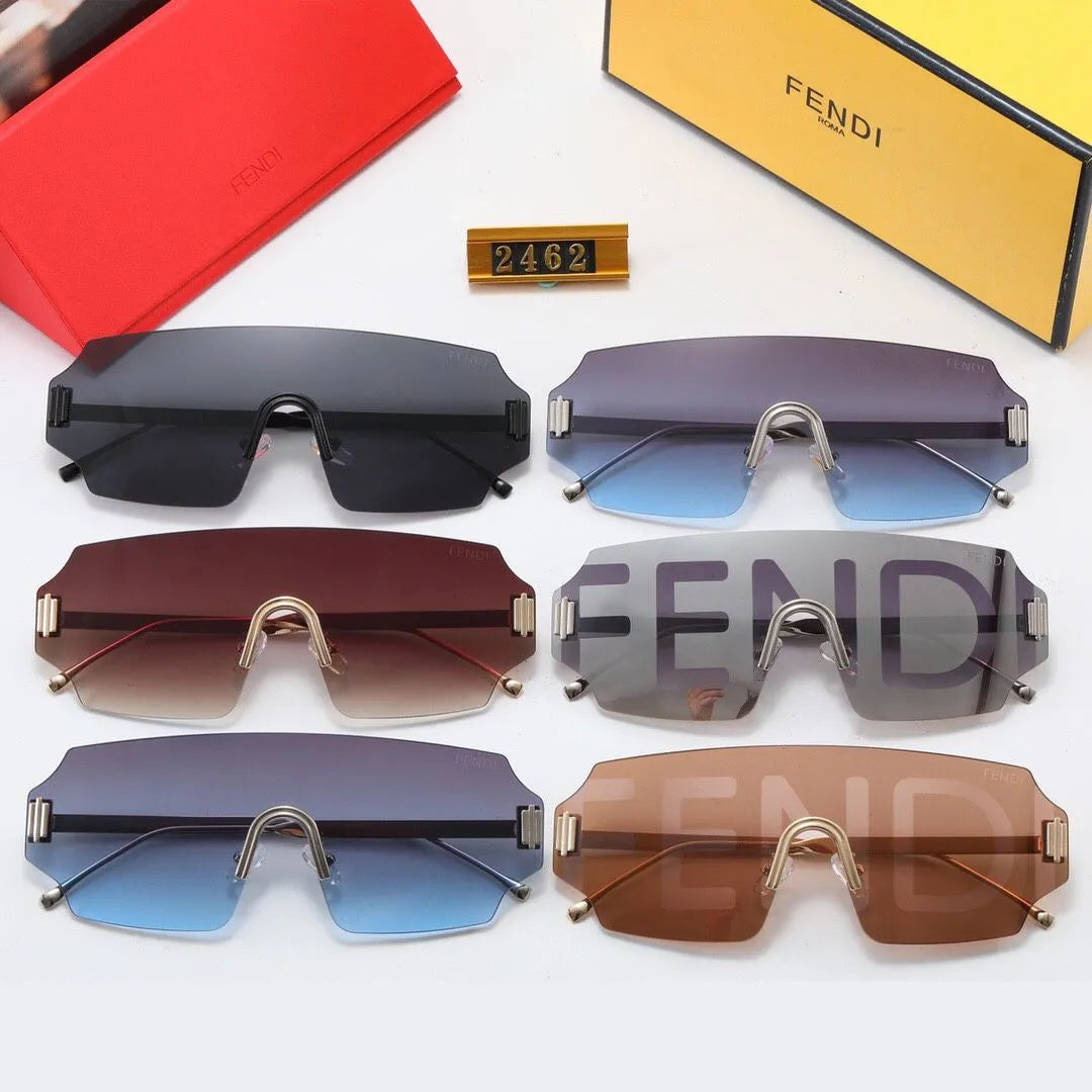 Fendi Shield One-piece Watermark Sunglasses for Unisex – product image 11