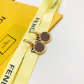 FF Karligraphy Stamp Earrings