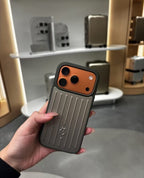 Rimowa Orange iPhone 18 Pro Case – Luxury Travel Design