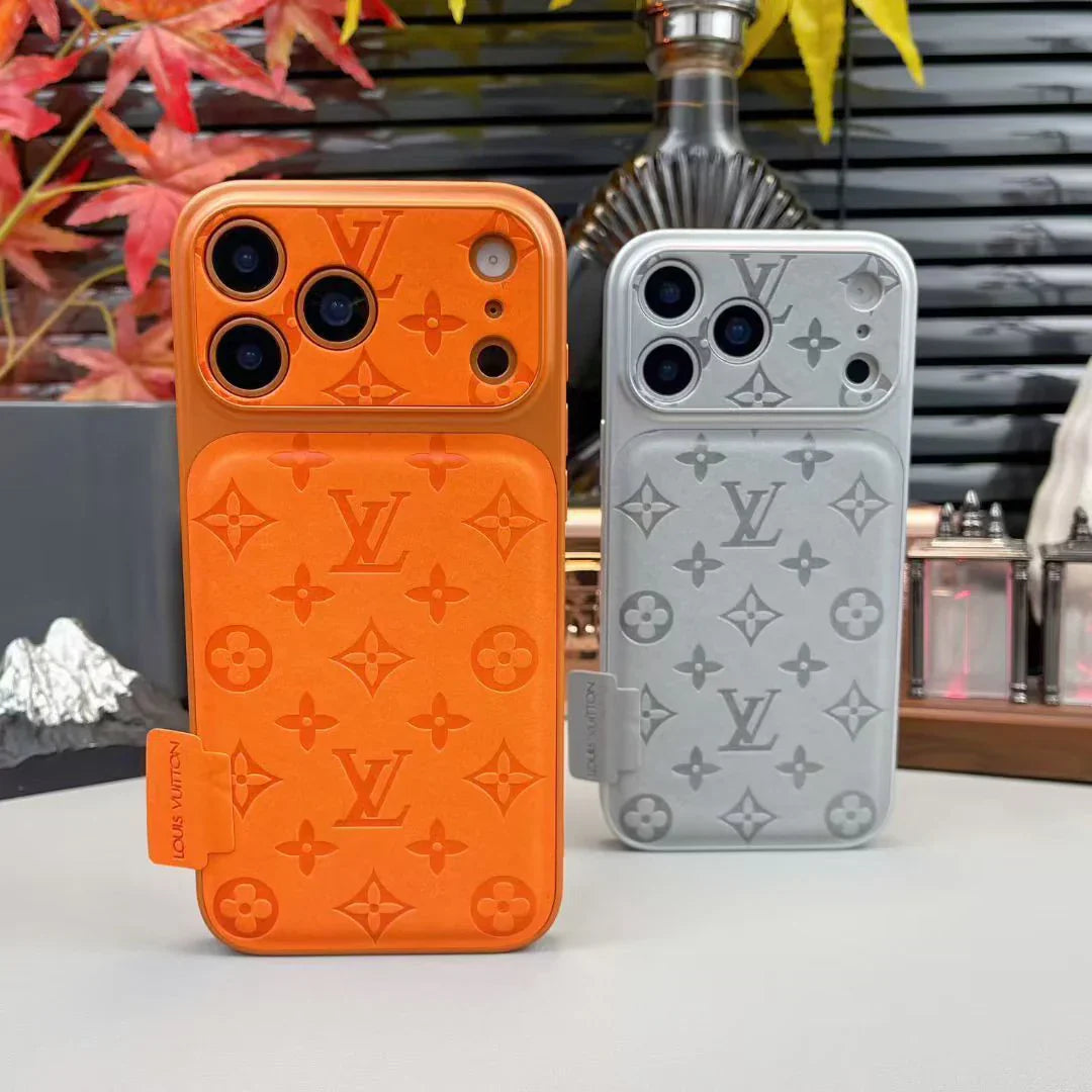 Louis Vuitton iPhone 17 Pro Max Case – Luxury Designer Leather Cover – Black