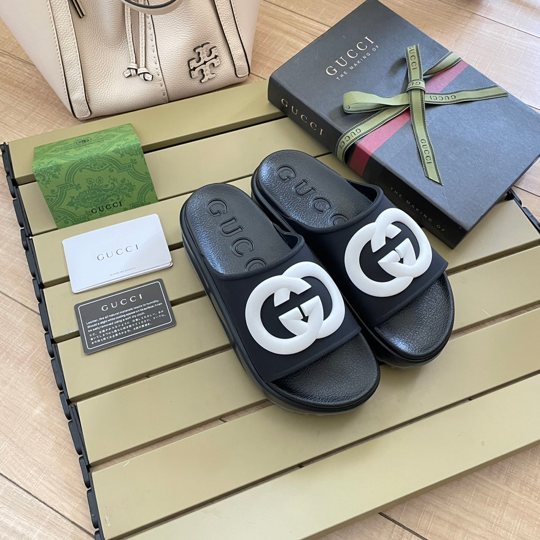 Gucci 4-Color Platform Slippers – slippers product image 1
