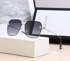 Gucci Aviator Bee Double Bridge Hexagonal Sunglasses for Unisex – product image 1