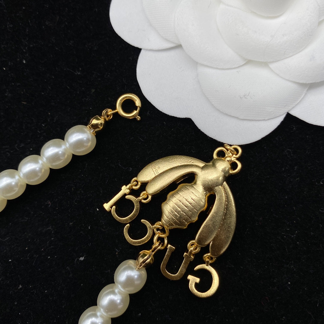 Gucci Bee Pearl Necklace – Luxury Designer Jewelry – product image 5