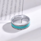 Gucci Blue Enamel Ring – Luxury Designer Jewelry – product image 4