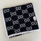 Gucci Cashmere Classic Reversible Jacquard Knit Scarf for Women – product image 6