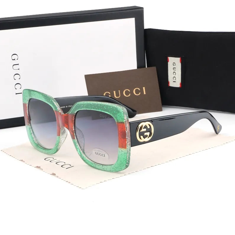 Gucci Classic Color Matching Square Sunglasses for Unisex – product image 2