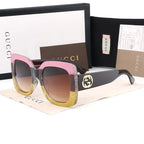 Gucci Classic Color Matching Square Sunglasses for Unisex – product image 3