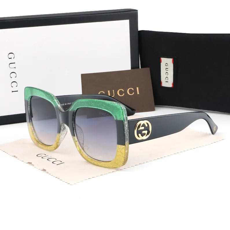 Gucci Classic Color Matching Square Sunglasses for Unisex – product image 4