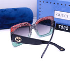 Gucci Classic Color Matching Square Sunglasses for Unisex – product image 16
