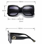 Gucci Classic Color Matching Square Sunglasses for Unisex – product image 20