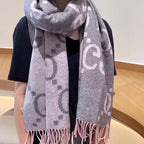 Gucci Classic Large Letter Jacquard Cashmere Scarf for Women – product image 12