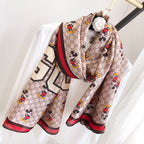 Gucci Classic Mickey Mouse Joint Silk Scarf for Women – product image 12