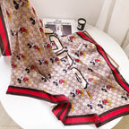 Gucci Classic Mickey Mouse Joint Silk Scarf for Women – product image 15