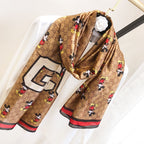 Gucci Classic Mickey Mouse Joint Silk Scarf for Women – product image 7