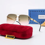 Gucci Classic Square Metal Frame Sunglasses for Unisex – product image 4