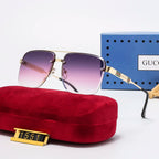 Gucci Classic Square Metal Frame Sunglasses for Unisex – product image 5