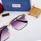 Gucci Classic Square Metal Frame Sunglasses for Unisex – product image 14