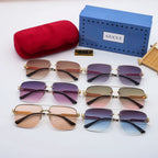 Gucci Classic Square Metal Frame Sunglasses for Unisex – product image 16