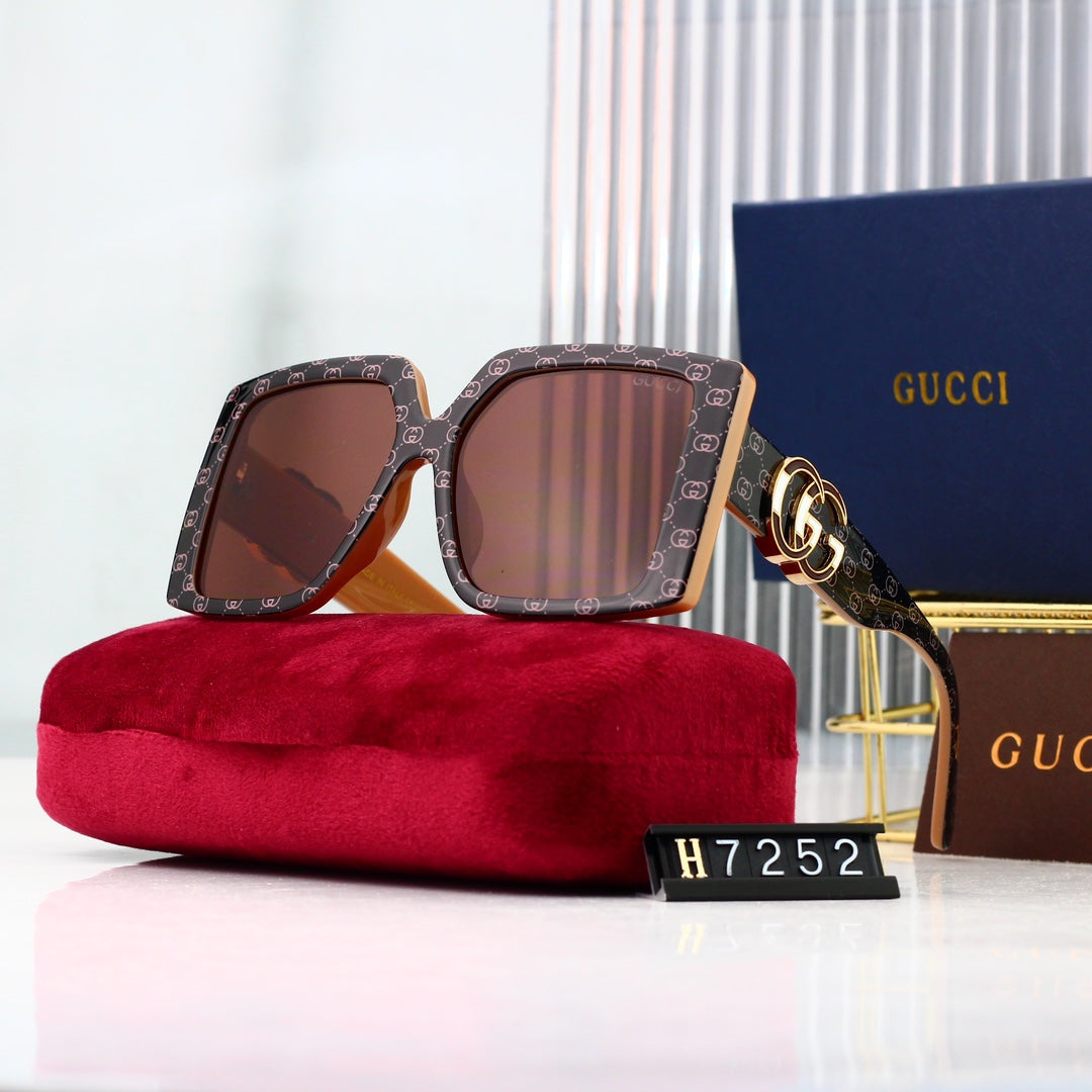 Gucci Classic Square-Shaped Letters Sunglasses for Unisex – product image 2