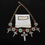 Gucci Colored Crystal Necklace – Luxury Designer Jewelry – product image 2