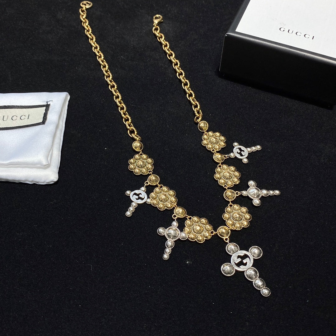 Gucci Colored Crystal Necklace – Luxury Designer Jewelry – product image 4