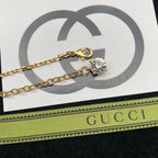 Gucci Colorful Crystal Alphabet Pendant Necklace – Luxury Designer Jewelry – product image 4