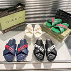 Gucci Couple Cross Strap Flats – slippers product image 9