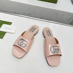 Gucci Crystal G Flat Slippers – slippers product image 3
