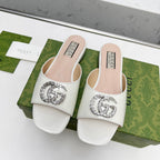 Gucci Crystal G Flat Slippers – slippers product image 4