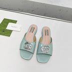 Gucci Crystal G Flat Slippers – slippers product image 5