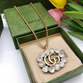 Gucci Crystal Necklace – Luxury Designer Jewelry – product image 1