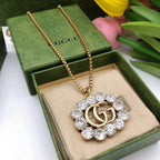Gucci Crystal Necklace – Luxury Designer Jewelry – product image 1
