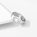 Gucci Cutout Curved Ring – Luxury Designer Jewelry – product image 1