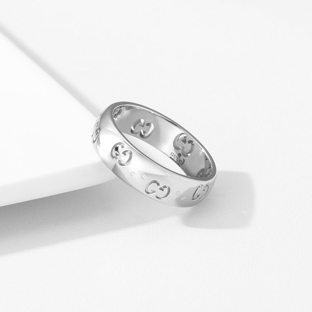 Gucci Cutout Curved Ring – Luxury Designer Jewelry – product image 3