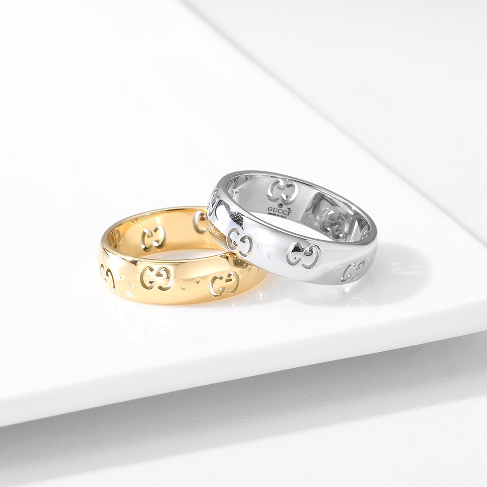 Gucci Cutout Curved Ring – Luxury Designer Jewelry – product image 5