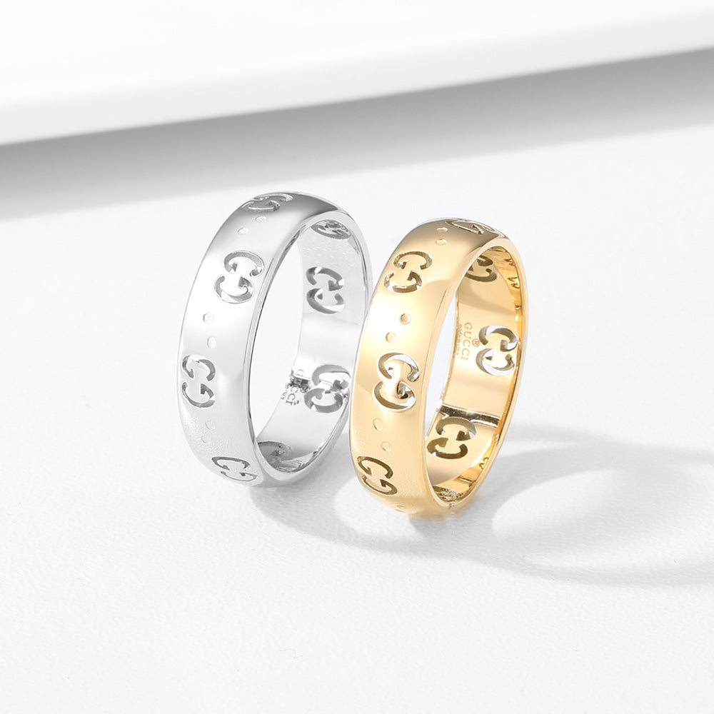 Gucci Cutout Curved Ring – Luxury Designer Jewelry – product image 7
