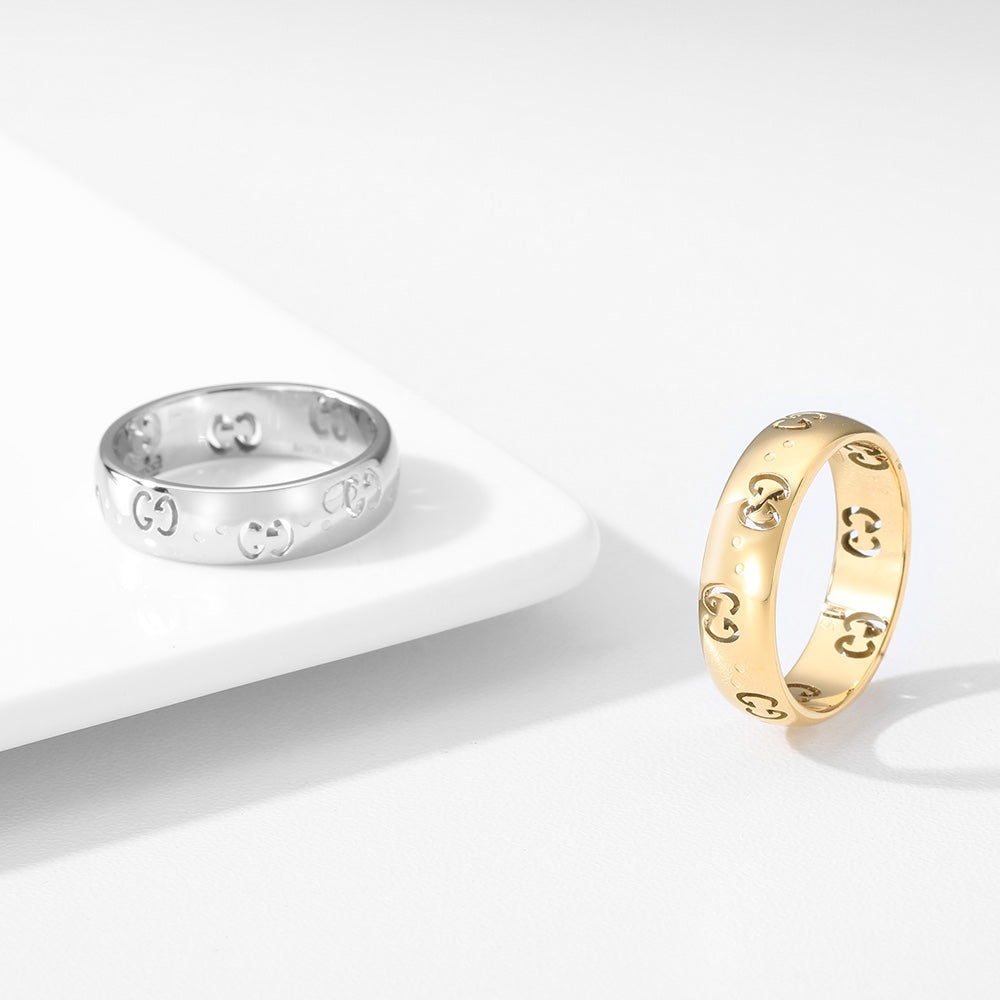 Gucci Cutout Curved Ring – Luxury Designer Jewelry – product image 10