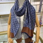 Gucci Denim Series Cotton Scarf Shawl for Women – product image 10
