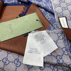 Gucci Denim Series Cotton Scarf Shawl for Women – product image 12