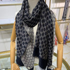 Gucci Denim Series Cotton Scarf Shawl for Women – product image 15